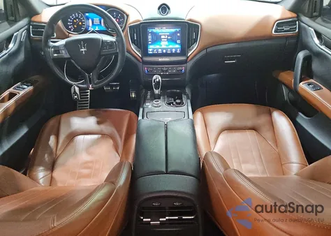 2018 Maserati Ghibli z USA, uszkodzony, nr VIN ZAM57XSA3J1304947